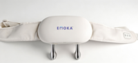 Masseur portable haut de gamme pour le cou, les épaules et la taille, avec fonction de pétrissage, chauffage, contrôle de la minuterie, rechargeable par USB
