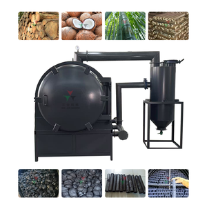 Fourneau de carbonisation horizontal à flux d'air garanti sécurisé avec alarme de surchauffe pour la fabrication de charbon de bois - Product Image 2