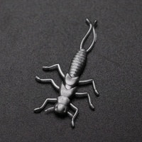 Leurre de pêche souple Stonefly Nymphe pour la truite Bluegill Perch Creek Appât pour Crappie Stripper Trout Fly Tying Material
