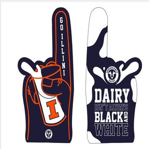 תפירה מלאכה ספורט אוהדי ספורט גדול קצף משחק אצבע מריעים כפפות יד רעת ידיים אביזרים קצף יד דקל - Product Image 1