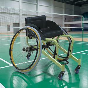 Fauteuil roulant de badminton de compétition, châssis en aluminium, roues arrière à dégagement rapide pour la compétition - Product Image 1