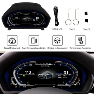 Pantalla Digital para el Tablero de Instrumentos F30 F31 F32 F35, Velocímetro, CarPlay Inalámbrico, Android Auto para BMW <span class=keywords><strong>Serie</strong></span> 3 4 M4 - Product Image 5