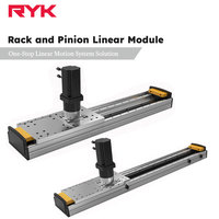 Système robotisé CNC motorisé XYZ robuste avec module linéaire à crémaillère et pignon en alliage d'aluminium