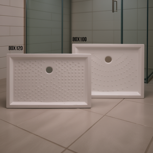 Plato de Ducha Rectangular de Cerámica 72x90 cm, Altura 6 cm - Product Image 3