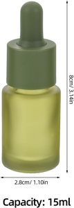 Hot Sale 30ml 40ml 50ml Thicken Flat Shoulder Glass Serum <b>Bottles</b> Transparent Cosmetic Essential Oil <b>Dropper</b> <b>Bottle</b> - Product Image 3