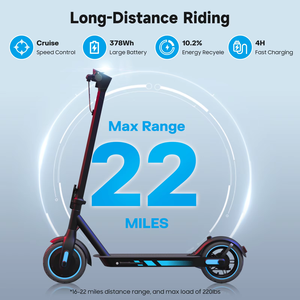 Factory Wholesale Foldable Scooter EU US Warehouse Stock APP Control EN17128 Certified Adult OEM ODM V10 Foldable Design Easy to - Product Image 5