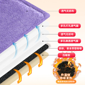 Paquete de calor para manos y pies, autocalentable, con calor duradero para abdomen, cintura y manos - Product Image 1