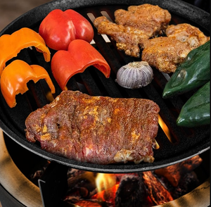 Nueva tendencia, <span class=keywords><strong>estufas</strong></span> <span class=keywords><strong>de</strong></span> <span class=keywords><strong>leña</strong></span> <span class=keywords><strong>redondas</strong></span> multifuncionales para jardín, pellets <span class=keywords><strong>de</strong></span> madera, chimenea exterior <span class=keywords><strong>de</strong></span> acero inoxidable con bajo humo para acampar - Product Image 2