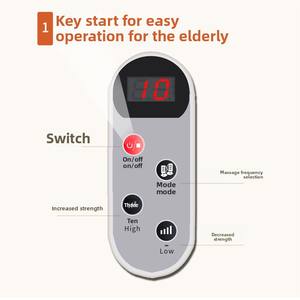 Masajeador eléctrico de cuello y hombros para el hogar Generation Hair Cervical Pounder con Beat Back Artifact Shawl Strap Design - Product Image 3