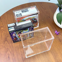 TCG Acrylic Dragon Ball Booster Box pour S.H. Figuarts Dragon Ball Z Gohan Son Action Figure Bandai Box Protector Vitrine