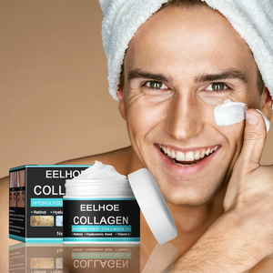 Label pribadi Krim Wajah <span class=keywords><strong>Anti</strong></span> Penuaan pria, kotak kemasan Retinol melembabkan mencerahkan mengencangkan <span class=keywords><strong>Anti</strong></span> keriput untuk wajah - Product Image 1