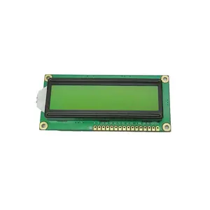 Monochromes LCD 1602-Anzeigemodul mit 16x2 Zeichen und blauer Hintergrund beleuchtung