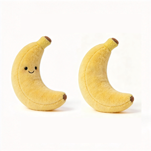 Almohadas de Peluche de Plátano Simuladas Personalizadas al por Mayor, Lindos Juguetes de Peluche de Plátano, Nuevo Diseño - Product Image 6