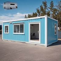 Maison de conteneur extensible de luxe avec deux chambres à coucher Maison préfabriquée en acier pour hôtels et appartements