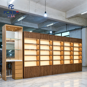 Vitrine à bijoux de luxe avec éclairage LED, présentoir sur mesure pour bijouterie, mobilier d'exposition pour salle d'exposition - Product Image 3