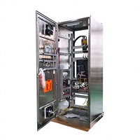 Armoire électrique industrielle en acier inoxydable SS316L IP44, armoire de commande basse tension 400V 200A pour systèmes d'automatisation industrielle