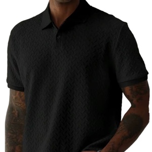 Camisa Polo Personalizada para Hombre, de Color Sólido, con Botones en la Parte Delantera, Manga Corta, Estilo Simple, Casual, Ajustada, para Uso Diario - Product Image 1
