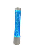 Enceinte Bluetooth sensorielle avec colonne à bulles, colonne de fontaine d'eau et tube d'eau LED
