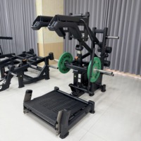 Machine à Squat Super Hack à Charge de Plaques 300kg, Robuste, Professionnelle, pour Entraînement des Jambes et des Fessiers en Salle de Sport, en Acier