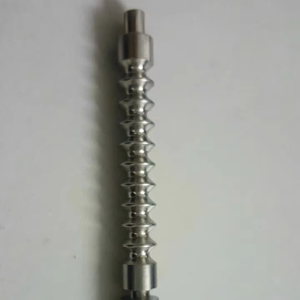 Axe en caoutchouc moulé sur mesure, axe en acier usiné CNC, composant central de haute précision pour équipement de moulage du caoutchouc - Product Image 6