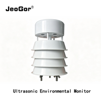 Capteur météo ultrasonique, 5-en-1 pour la surveillance de la vitesse du vent, de la direction du vent, de la température, de l'humidité et de la pression barométrique