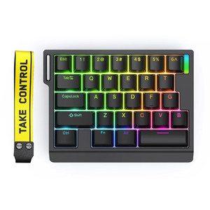 Teclado para Juegos con Cable Zoya HE30/8K, Eje Magnético, Una Mano, Respuesta Rápida, Activación Rápida, Parada de Emergencia - Product Image 1