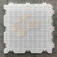 Revêtement de sol événementiel N-02 pour concerts en plein air, dalles de sol modulaires en plastique temporaires, antidérapantes, résistantes, tapis de protection