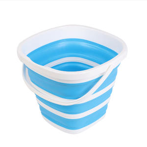 Produits ménagers en plastique seaux pliants pliables seau portable pour la pêche camping lavage de voiture - Product Image 6