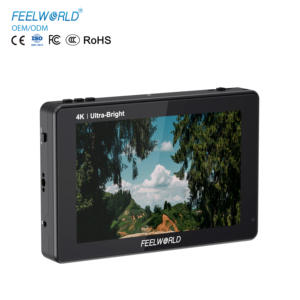 Moniteur Professionnel FEELWORLD LUT7 PRO 7" pour Caméra avec Alimentation AC Direct, Kit d'Installation F970, HDMI 4K, Personnalisation de l'Image de <span class=keywords><strong>Démarrage</strong></span>, Lot - Product Image 1