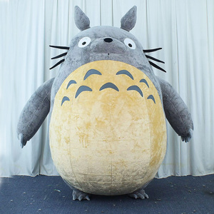 Personaje de dibujos animados inflable <span class=keywords><strong>Totoro</strong></span> mascota <span class=keywords><strong>disfraz</strong></span> gato en movimiento mascota <span class=keywords><strong>disfraz</strong></span> adulto traje para la venta - Product Image 1