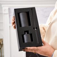 Bougies parfumées de marque privée de luxe personnalisées en gros Coffret pour diffuseurs de roseau de parfum de maison aromatique pour les fêtes du Ramadan