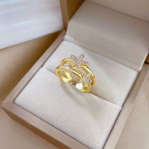 Luxury 18K Gold Brass <b>Finger</b> <b>Ring</b> Zircon Gem Vintage Engagement <b>Rings</b> for Women Jewelry Accessories Anillo Femenino - Product Image 4