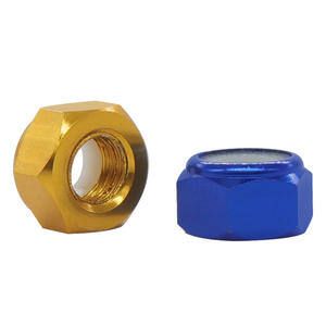 Contre-écrou en nylon en aluminium anodisé coloré M2-M8 personnalisé DIN standard classe 8 pour <span class=keywords><strong>voiture</strong></span> Rc - Product Image 6