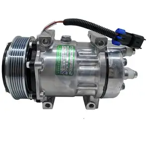 คอมเพรสเซอร์ <span class=keywords><strong>AC</strong></span> 12V สำหรับ75R84302Q Navistar 20-04815-AM 6511275 194815 - Product Image 1