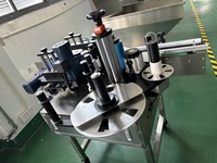 Type de table flexible de machine à étiquettes de bouteilles cosmétiques professionnelles