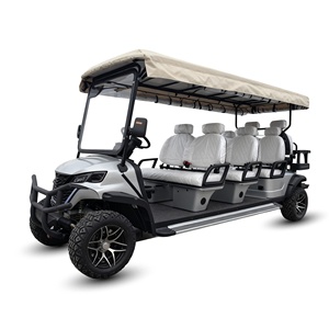 Voiturette de golf électrique BRT EV, véhicule utilitaire électrique, batterie au lithium, châssis en acier, 5-6 places, vitesse 30 km/h, benne de chargement, véhicule de tourisme - Product Image 1