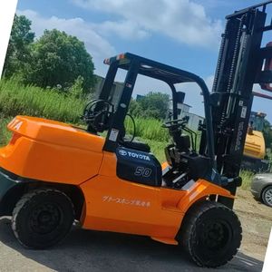 מלגזות דיזל משומשות של טויוטה 02-FDA 50, מלגזות 5 טון להרמה, מלגזות למכירה בסין, מכונות 5 טון, 3 טון, 4.5 טון, קומטסו, TCM - Product Image 2