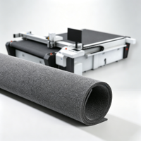 Sabuk Konveyor Meja Pemotong Digital Flatbed dengan Alas Felt Anti-Potong Berdensitas Tinggi