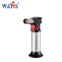 Réchaud à gaz portable et coupe-vent, type torche, allume-gaz au butane