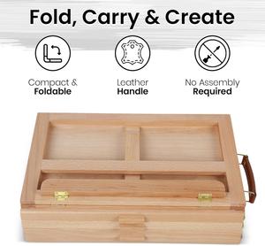 Caballete <span class=keywords><strong>de</strong></span> mesa <span class=keywords><strong>de</strong></span> escritorio <span class=keywords><strong>de</strong></span> madera Caballete <span class=keywords><strong>de</strong></span> escritorio <span class=keywords><strong>de</strong></span> madera Caja <span class=keywords><strong>de</strong></span> mesa <span class=keywords><strong>de</strong></span> Arte <span class=keywords><strong>de</strong></span> madera para dibujar, pintar <span class=keywords><strong>y</strong></span> dibujar con 3 cajones delanteros - Product Image 5