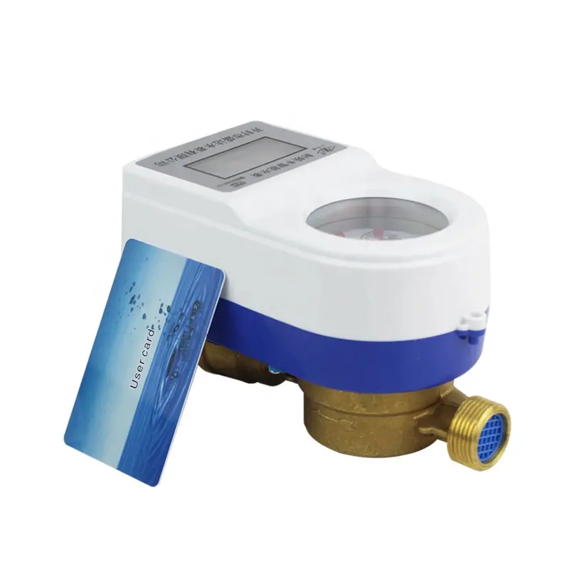 Enkele Jet Smart Ic Card Pre Betaald Water Meter