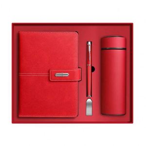 Wholesale Promotional Luxury Gifts Items Business Gift Thermos <b>Cup</b> Notebook Customized With Pen and Bottle - Product Image 4