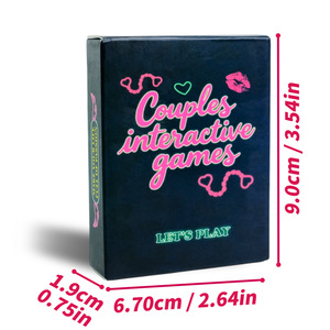 Nuevo Juego de Cartas Eróticas en Inglés para Parejas, 50 Cartas, Juego de Papel para Entretenimiento Casual que Mejora la Relación - Product Image 4