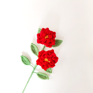 <span class=keywords><strong>Bouquet</strong></span> tricoté au crochet bon marché pour la décoration <span class=keywords><strong>de</strong></span> la maison fleur gardénia brindilles produit fini - Product Image 5