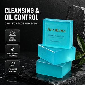 Jabón Sólido Herbal Hecho a Mano con Agua <span class=keywords><strong>de</strong></span> Colonia Azul para Hombres - Limpieza Corporal y Facial para Adultos, Ilumina Todo Tipo <span class=keywords><strong>de</strong></span> Piel - Product Image 2