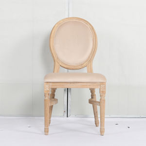 फ्रेंच विंटेज शैली ठोस लकड़ी के लक्जरी लाउस होटल भोज भोज कुर्सी - Product Image 4