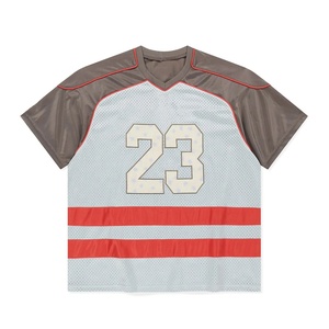 Camiseta Deportiva de Fútbol con Cuello en V, Corte Regular, 100% Algodón, Tejido Transpirable de Secado Rápido, Manga Corta, Personalizable - Product Image 6