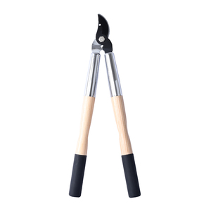 Vertak - Tijeras de podar de jardín con hoja superior de 4 mm de grosor y 1060 g de peso, mango de madera de fresno y álamo - Product Image 1