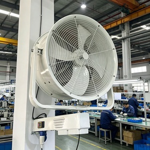 Factory Large Air Volume 24/28/32/36 Inch Commercial Mist Spray Fan Water Air Cooler Big Industrial Fan Ventilation OEM - Product Image 2