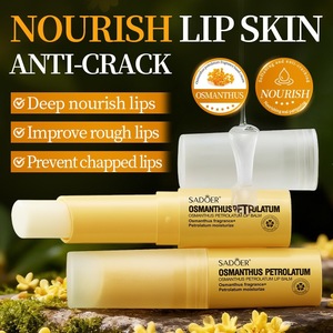 Baume à lèvres nourrissant à l'osmanthus, parfum végétal, hydratant pour lèvres sèches, vente en gros, directement de l'usine - Product Image 6